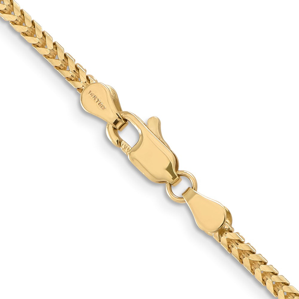 14k 2.5mm Franco Chain (18.96 grams)