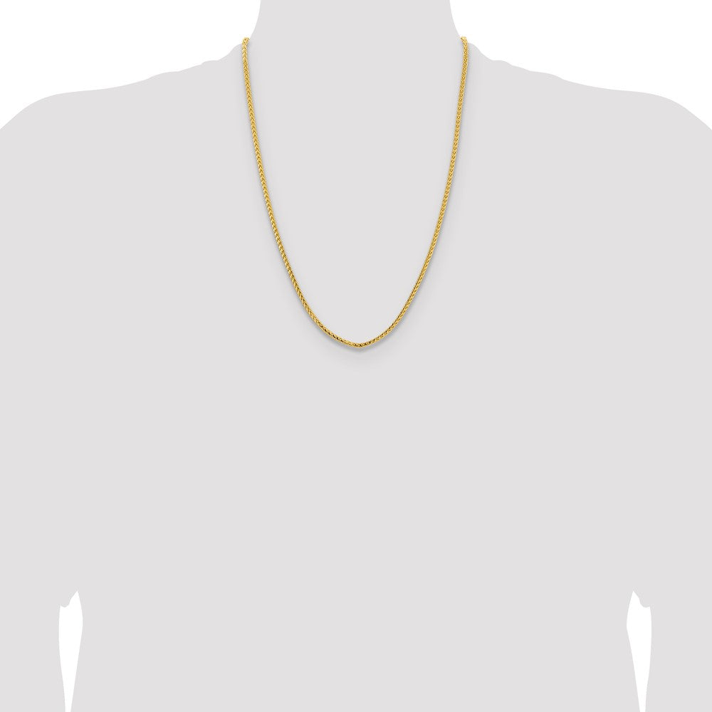 14k 3mm Franco Chain (26.68 grams)