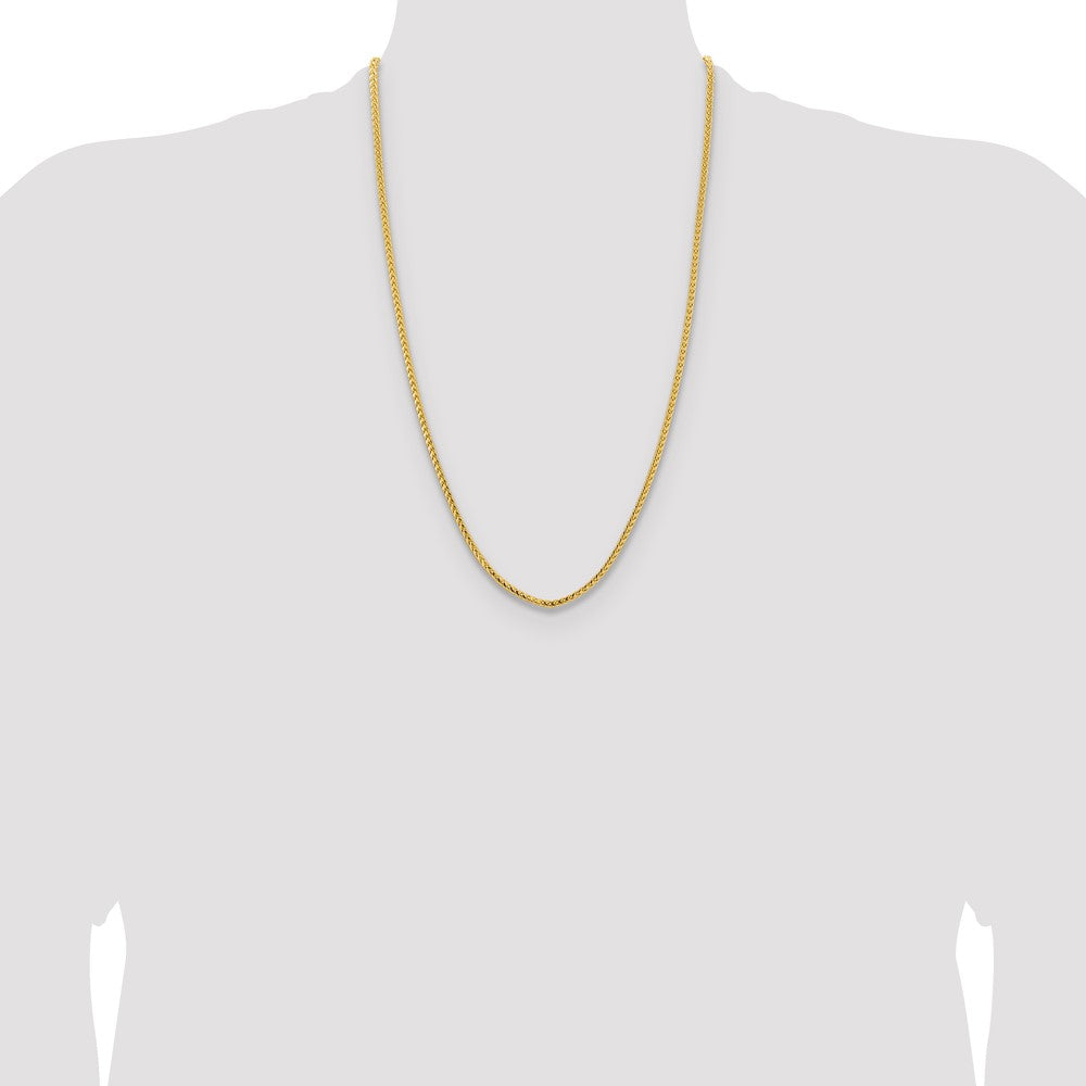 14k 3mm Franco Chain (26.68 grams)