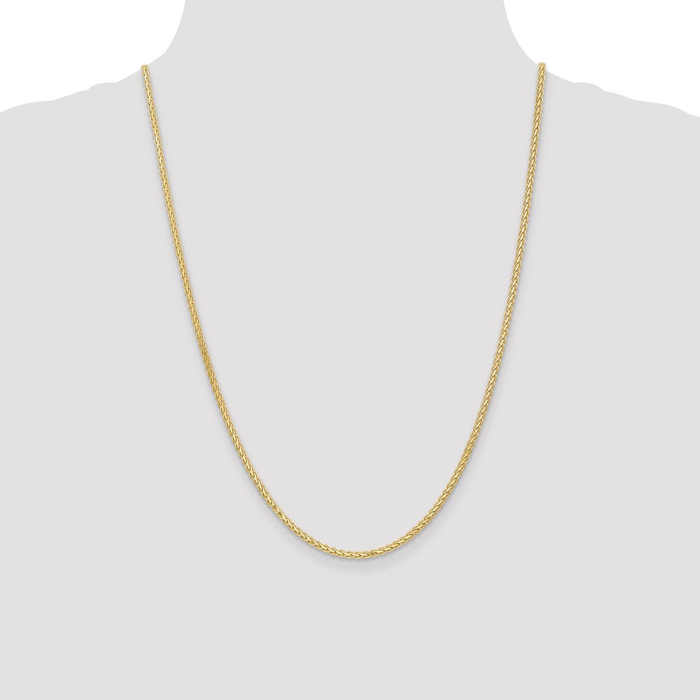 14k 2.3mm Flat Wheat Chain (6.60 grams)