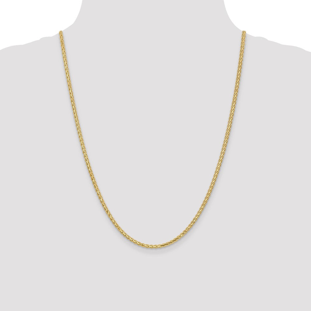 14k 2.8mm Flat Wheat Chain (9.72 grams)