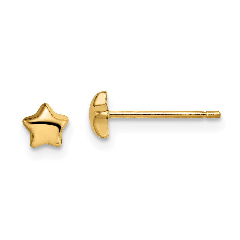 14k Madi K Star Post Earrings (0.33 grams)