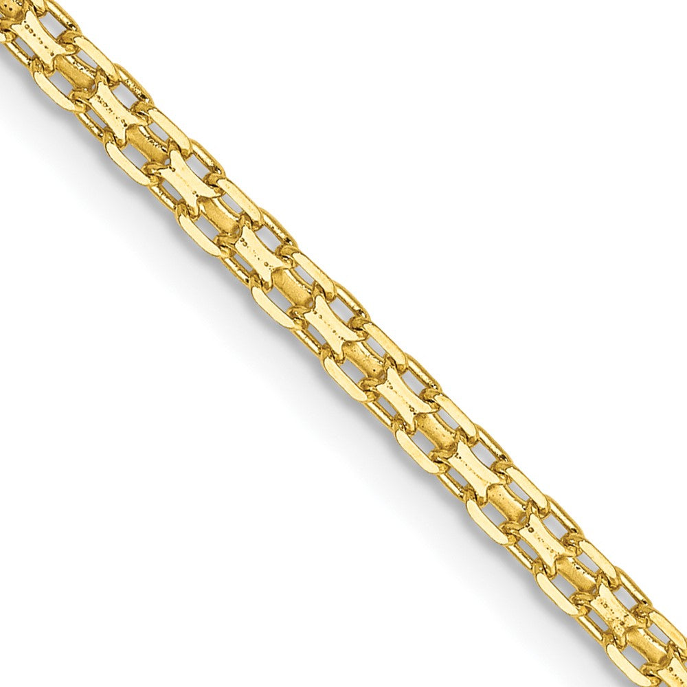 14k 1.8mm Lightweight Bismark Flat Chain (3.46 grams)