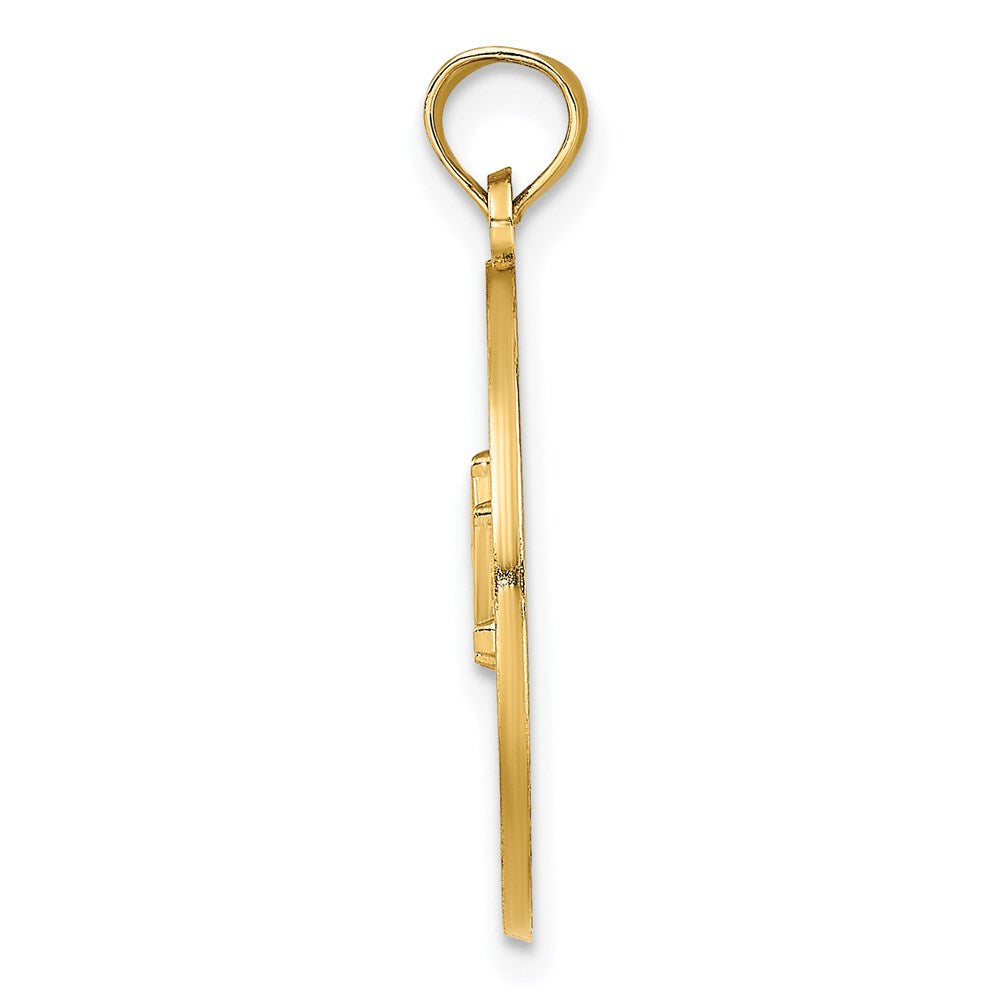 14k Yellow Gold 19.6 mm CHARLESTON Bridge Charm (1.86 grams)