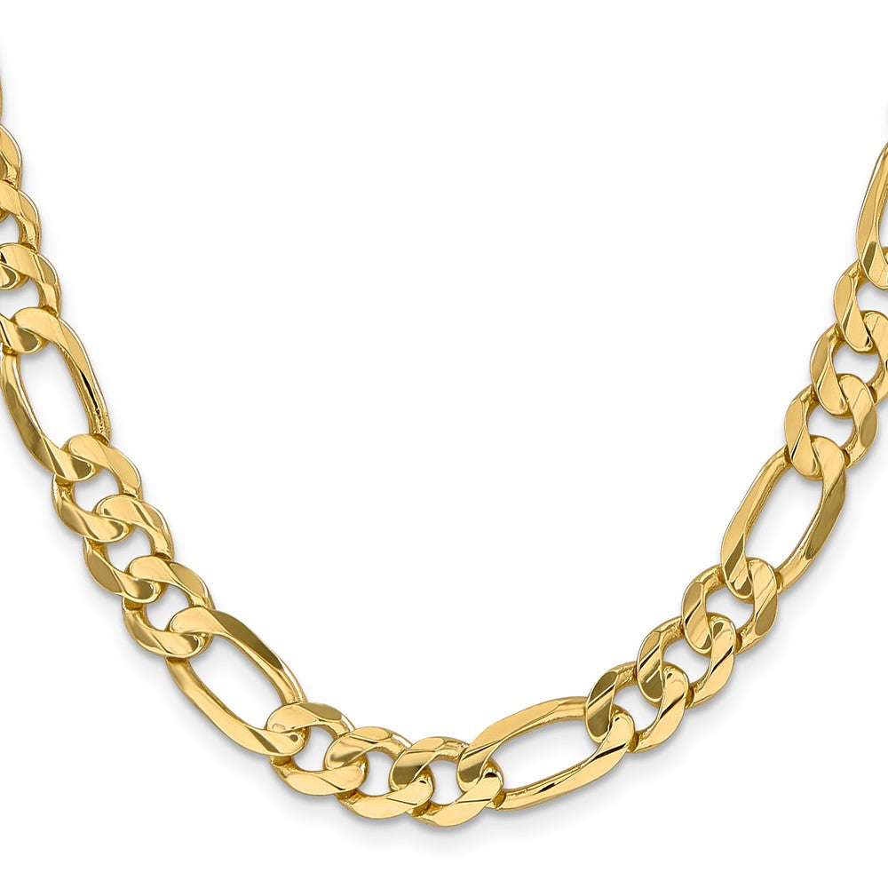14k 8.75mm Concave Open Figaro Chain (49.22 grams)