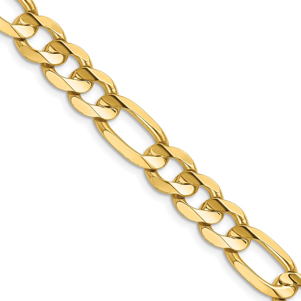 14k 8.75mm Concave Open Figaro Chain (49.22 grams)