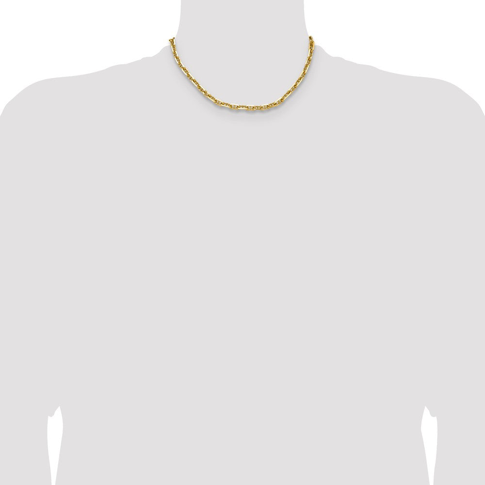 14k 5.7mm D/C Mariner Anchor Chain (28.74 grams)