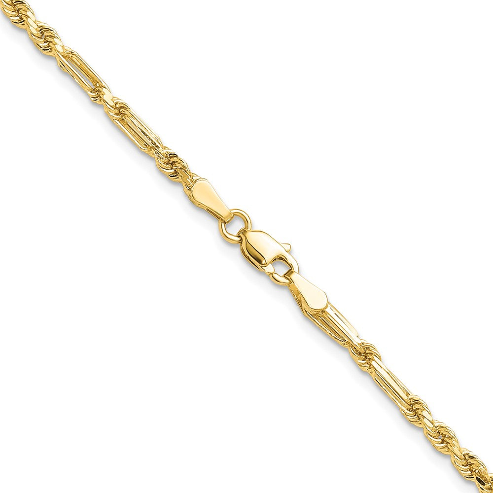 14k 2.75mm D/C Milano Rope Chain (10.00 grams)