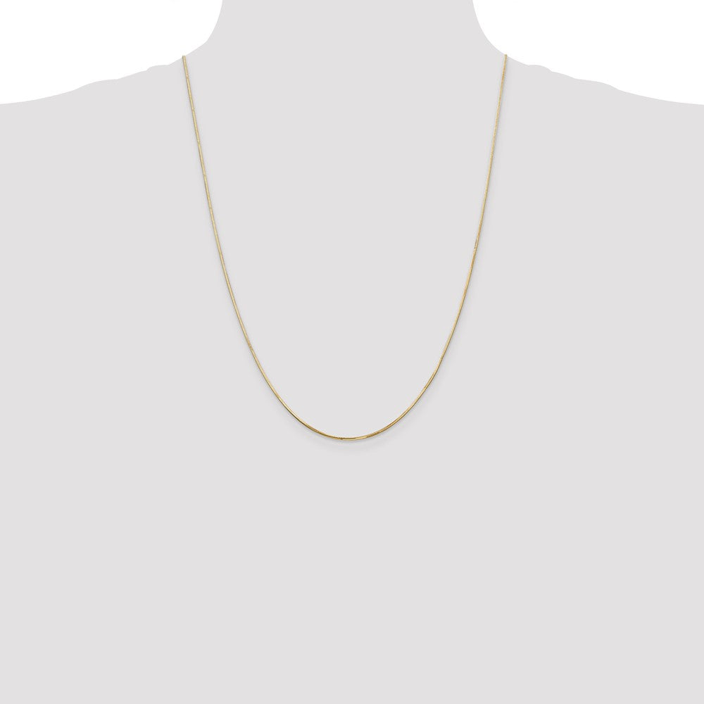 14k .9mm Octagonal Snake Chain (3.95 grams)