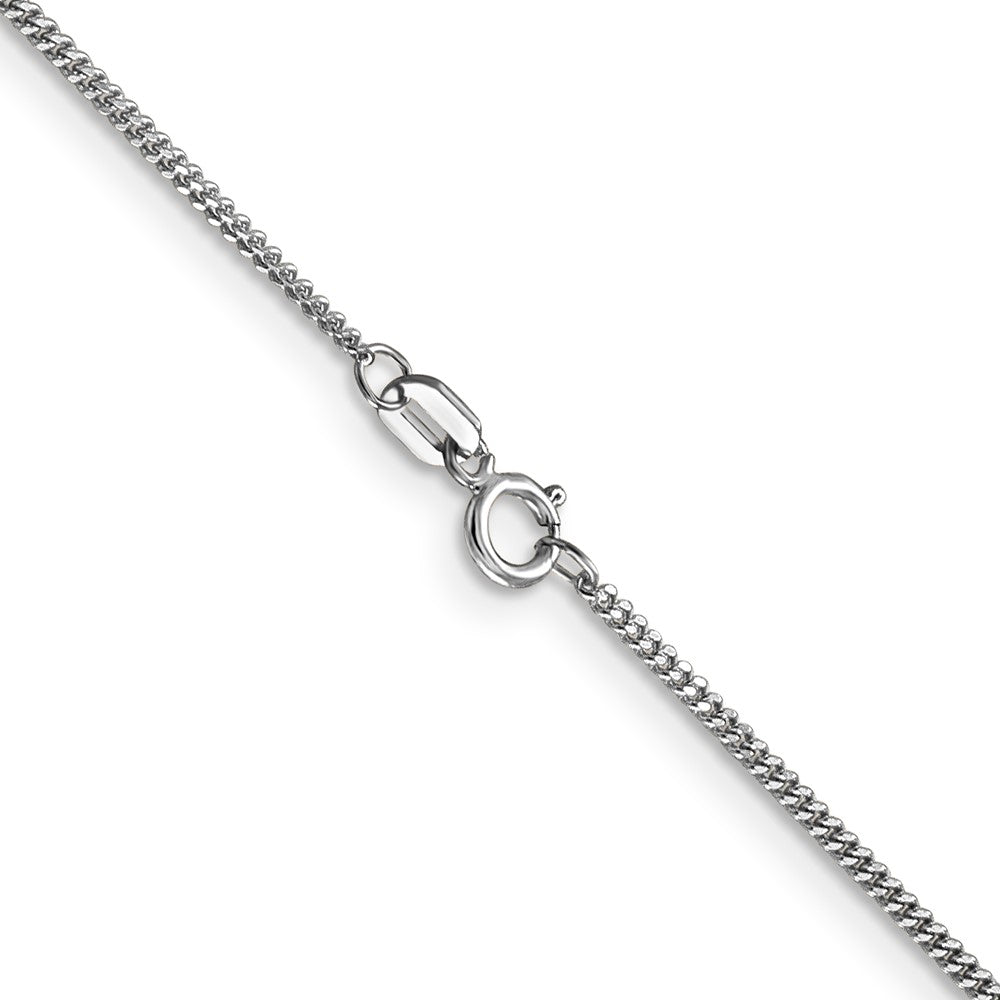 14k WG 1.3mm Curb Pendant Chain (1.99 grams)