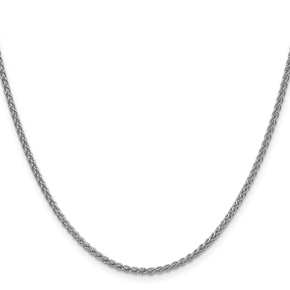 14k WG 2.1mm Spiga Chain (6.93 grams)
