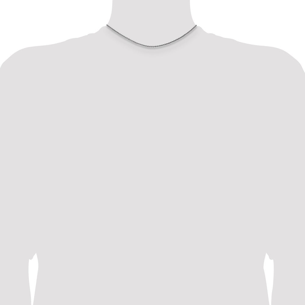 14k WG 2.1mm D/C Spiga Chain (5.92 grams)