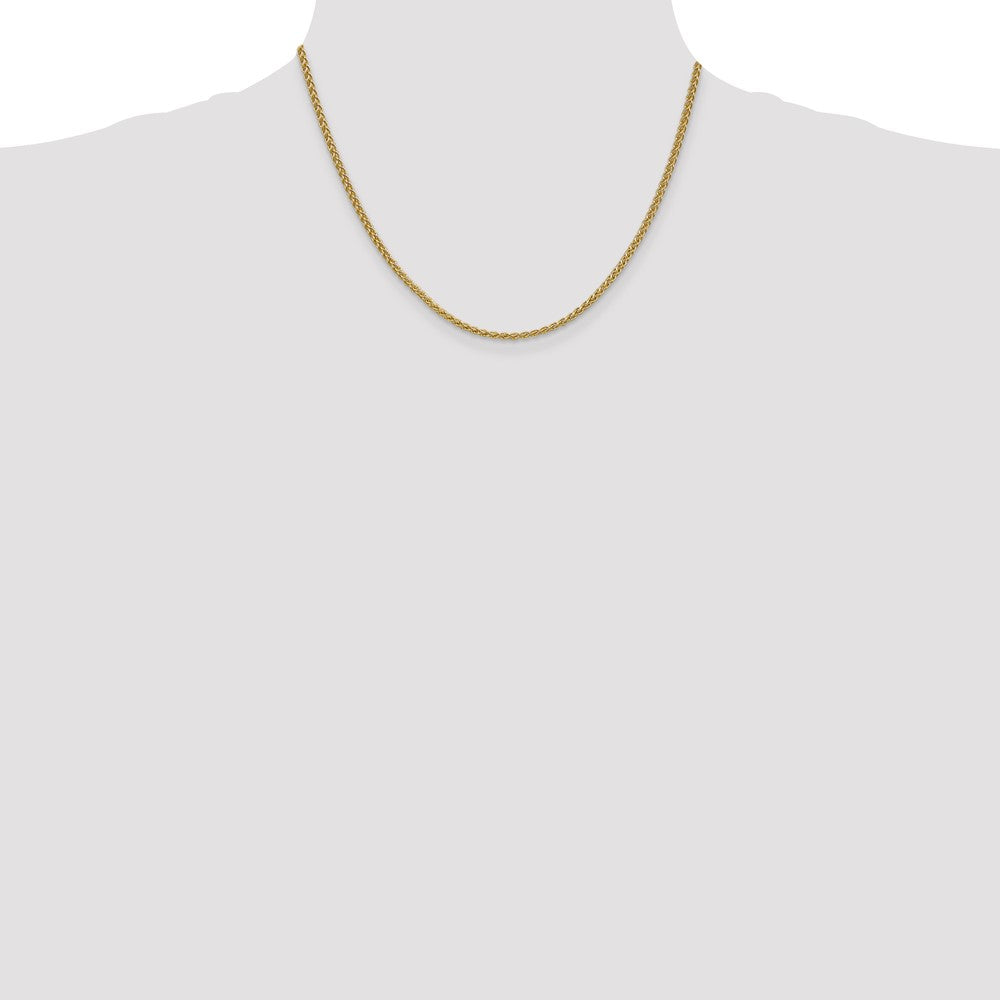 14k 2.1mm Spiga Chain (6.18 grams)