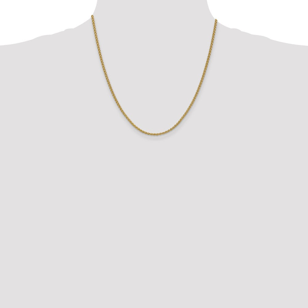 14k 2.1mm Spiga Chain (6.18 grams)