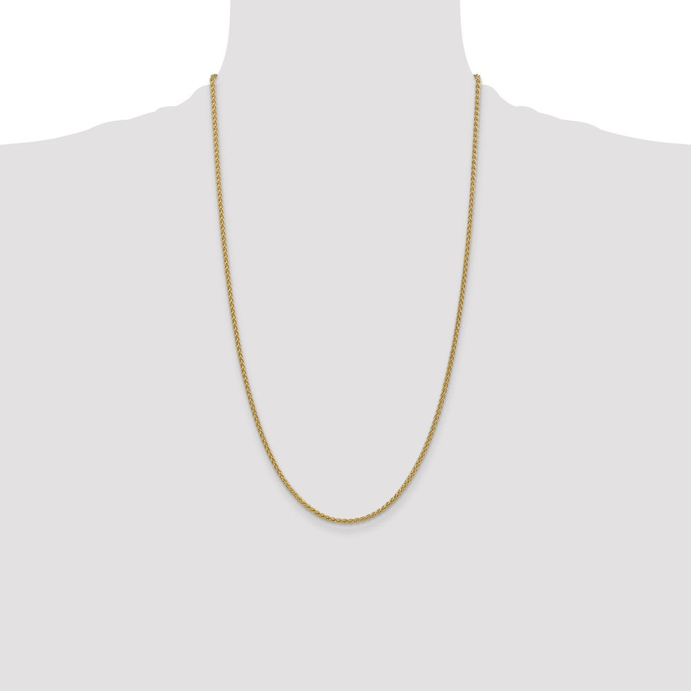 14k 2.1mm Spiga Chain (6.18 grams)