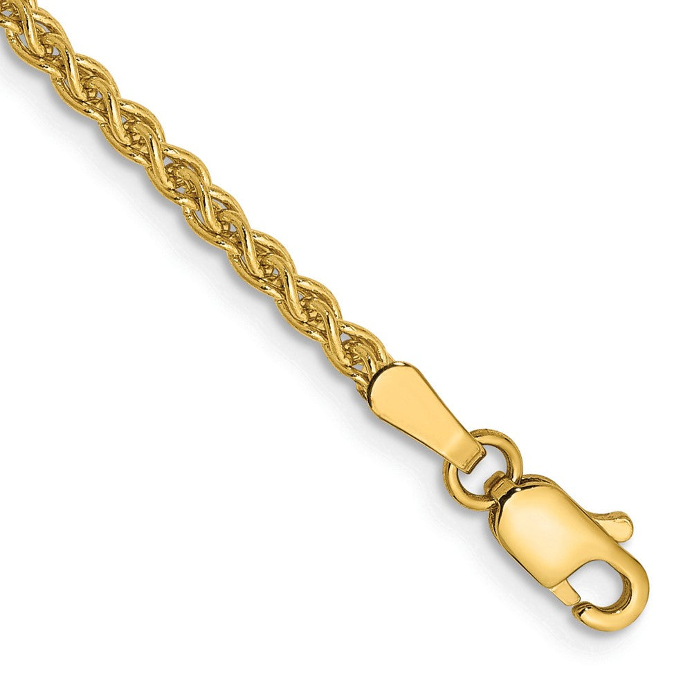 14k 2.1mm Spiga Chain Bracelet (3.31 grams)
