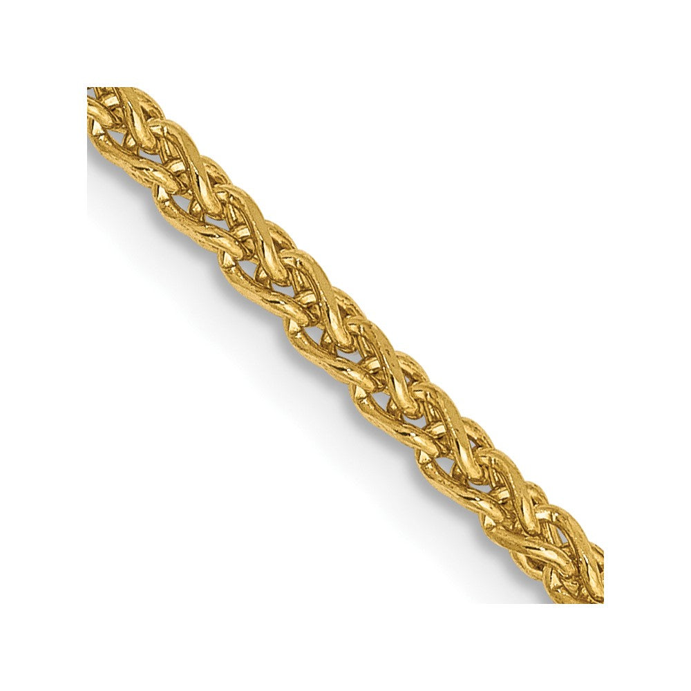 14k 2.1mm D/C Spiga Chain (6.79 grams)
