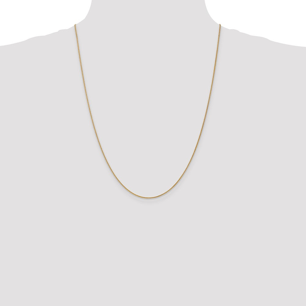 14k 1.05mm Spiga with Lobster Clasp Chain (1.89 grams)