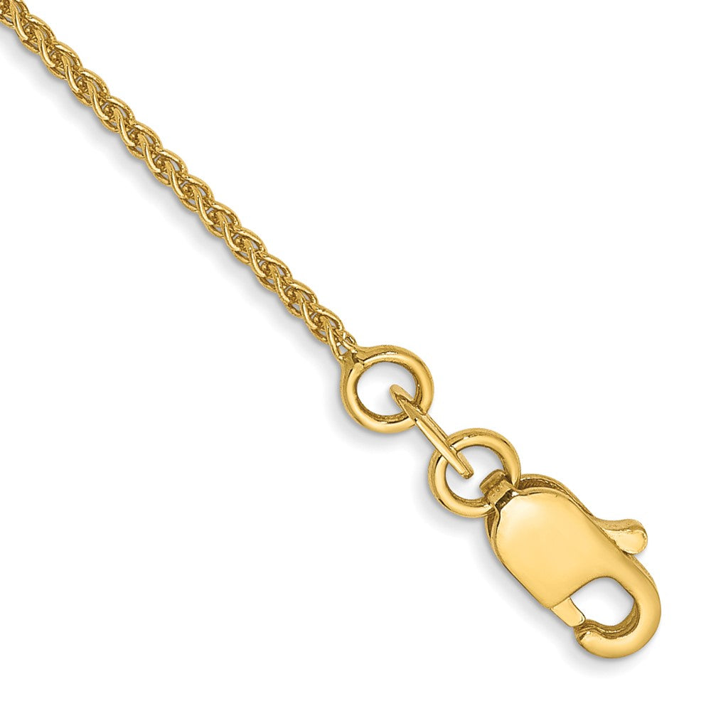 14k 1.05mm Spiga with Lobster Clasp Chain Bracelet (1.00 grams)