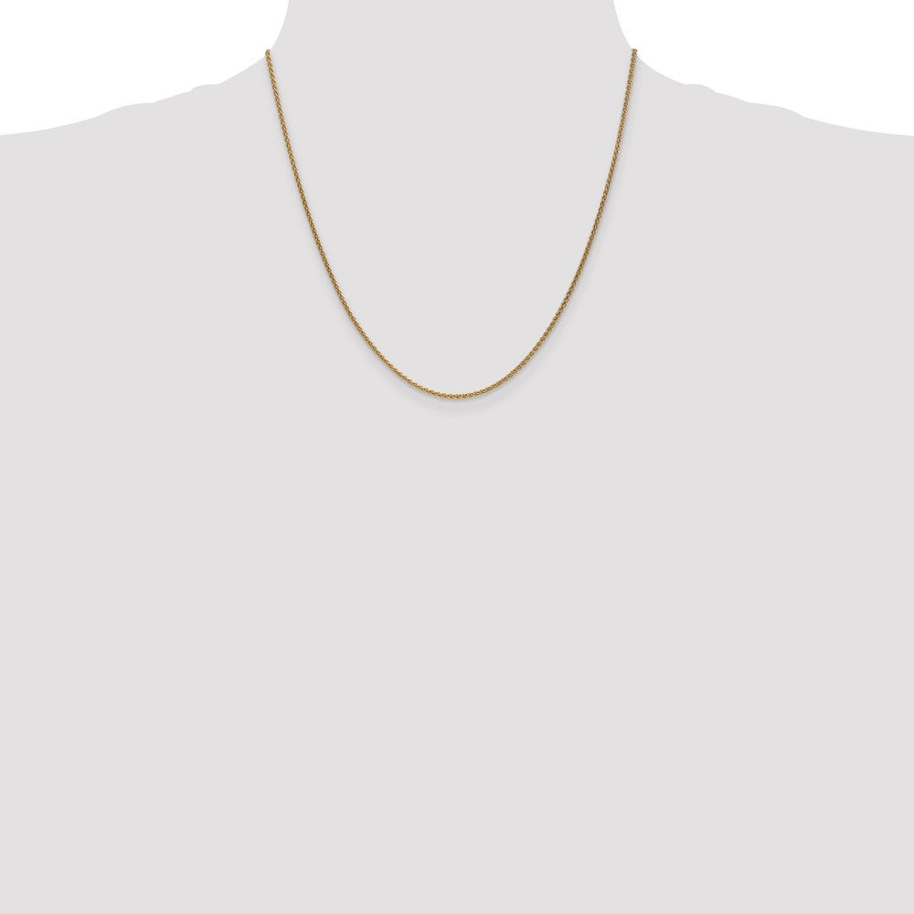 14k 1.7mm Spiga Chain (4.80 grams)