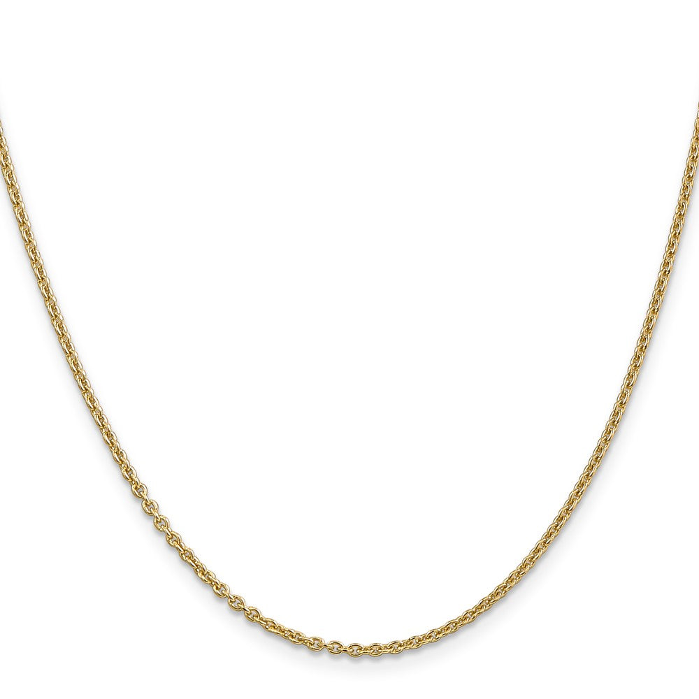 14k 1.8mm Forzantine Cable Chain (4.19 grams)