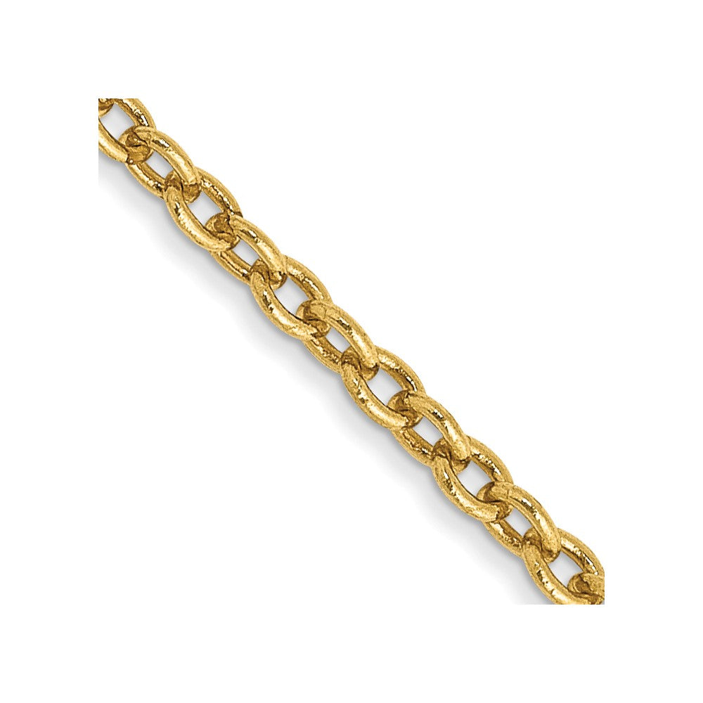 14k 1.8mm Forzantine Cable Chain (4.19 grams)