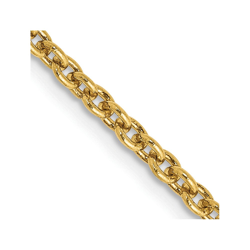 14k 2.2mm Forzantine Cable Chain (5.62 grams)