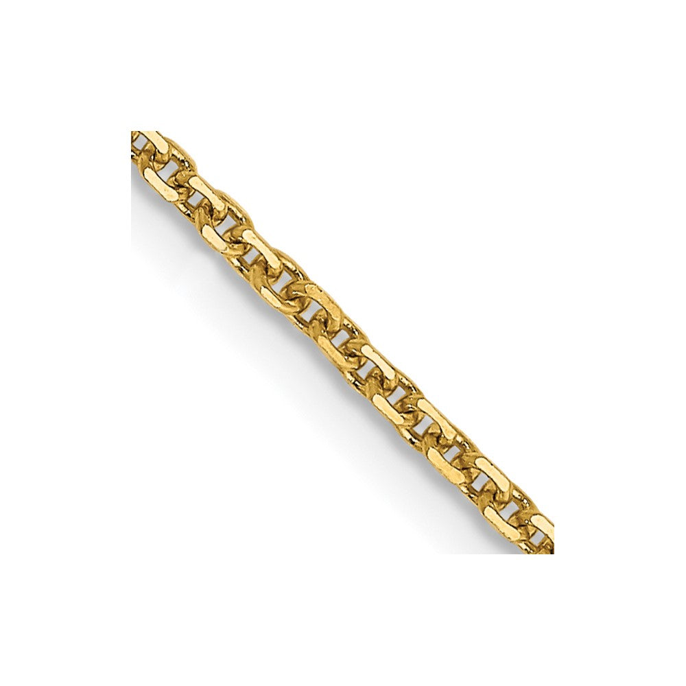 14k 1.45mm D/C Cable Chain (2.40 grams)