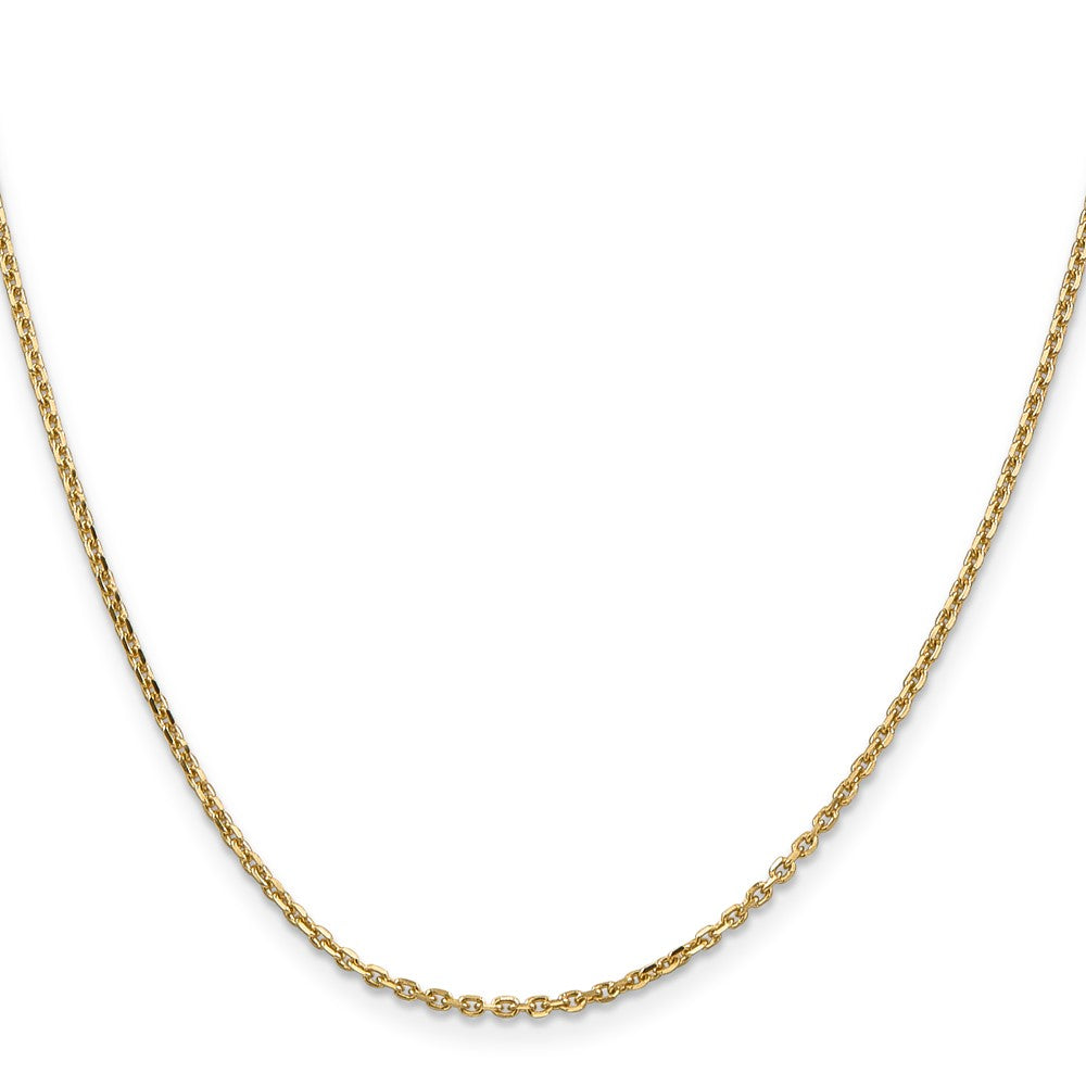14k 1.65mm D/C Cable Chain (4.01 grams)