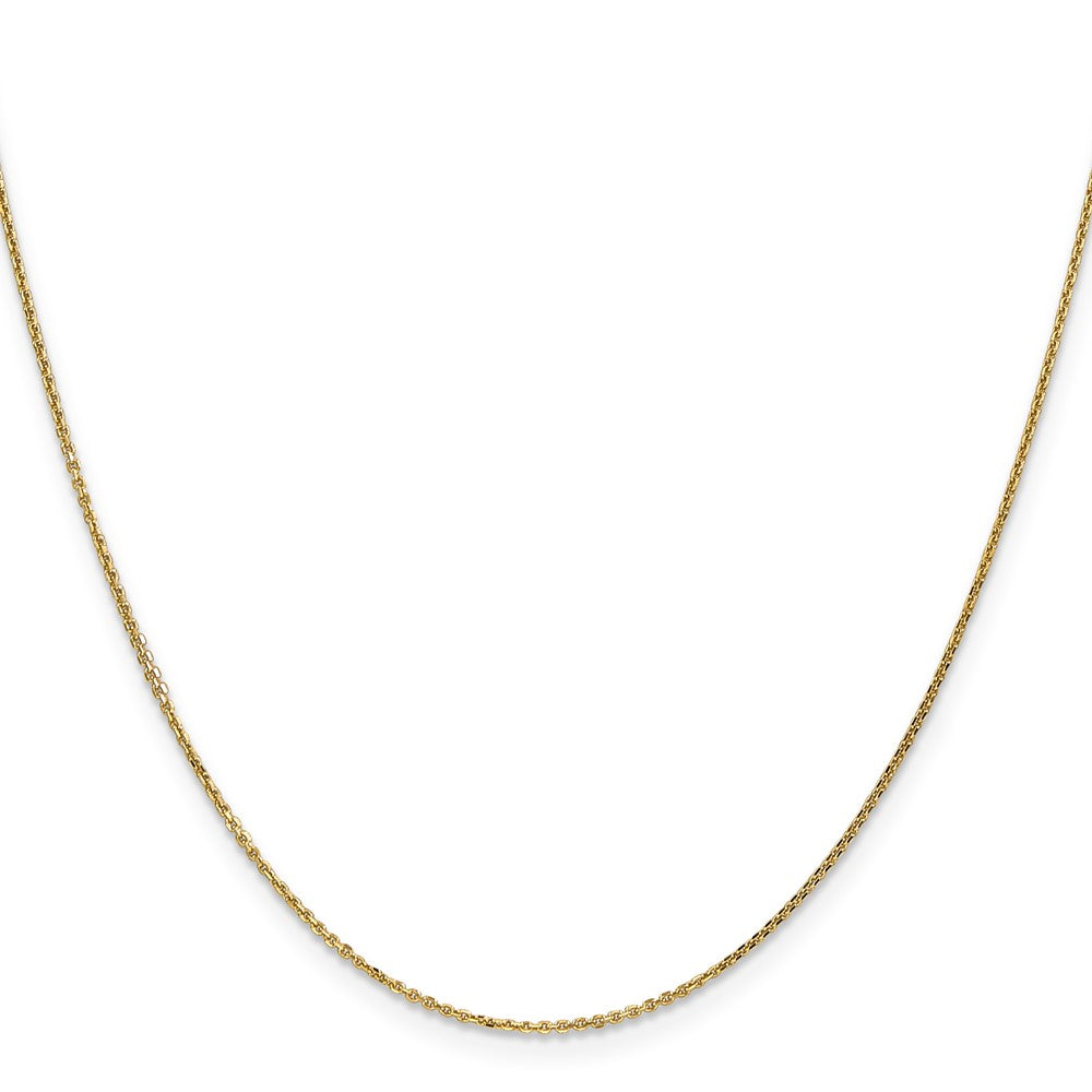 14k .95mm D/C Cable Chain (1.40 grams)