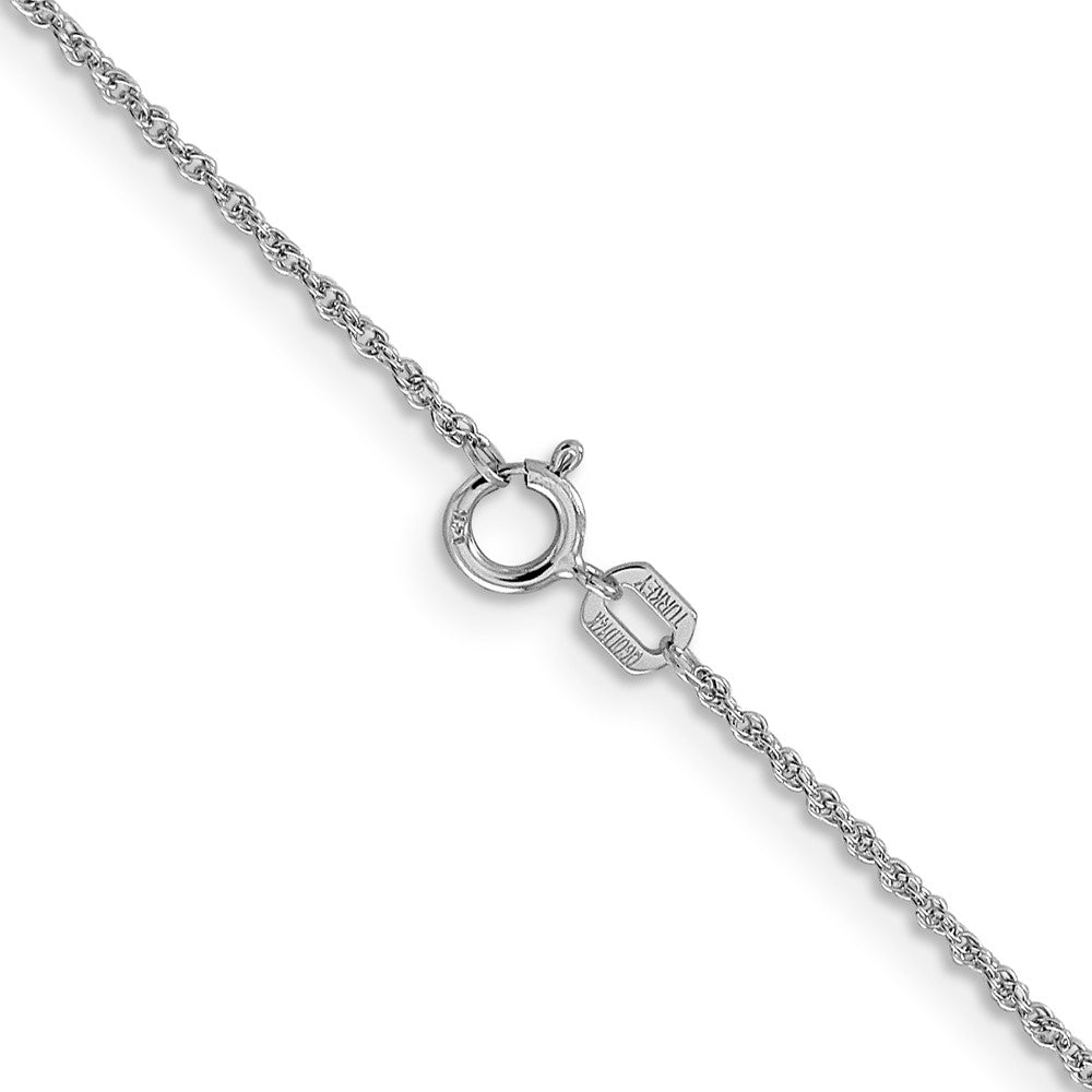 14k WG 1.1mm Baby Rope Chain (1.19 grams)