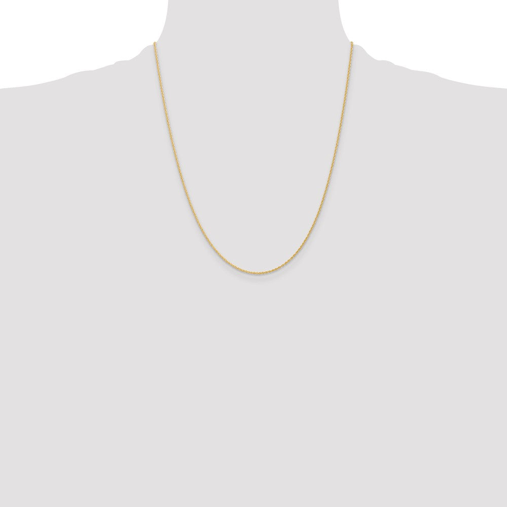 14k 1.1mm Baby Rope Chain (1.05 grams)