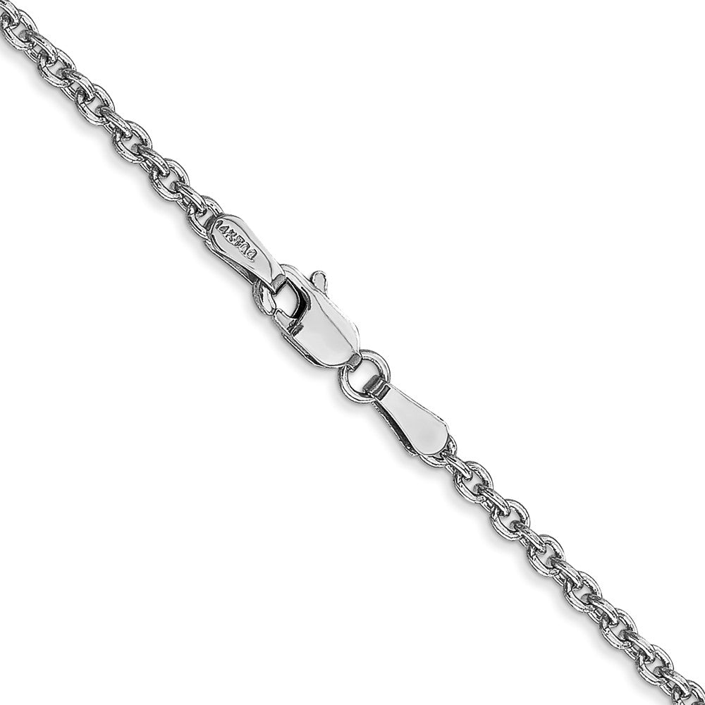 14k WG 2.2mm Forzantine Cable Chain (5.60 grams)