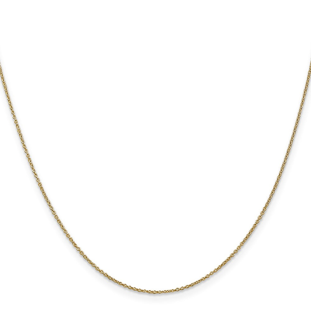 14k .9mm Cable with Lobster Clasp Chain (1.17 grams)