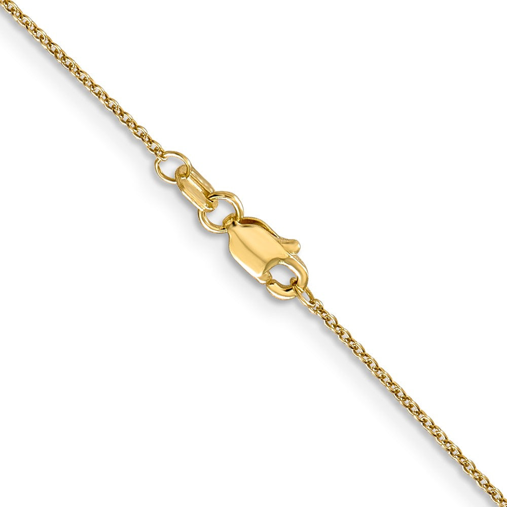 14k .9mm Cable with Lobster Clasp Chain (1.17 grams)
