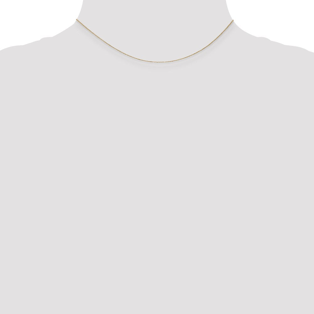 14k .9mm Cable with Lobster Clasp Chain (1.17 grams)