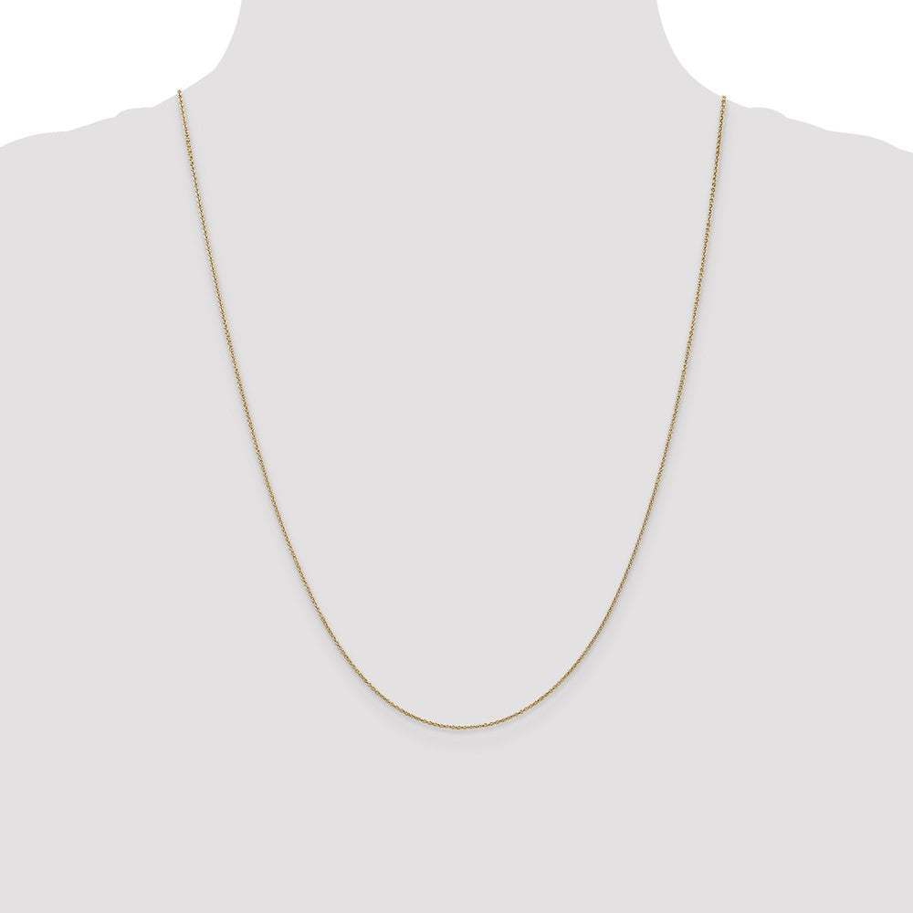 14k .9mm Cable with Lobster Clasp Chain (1.17 grams)