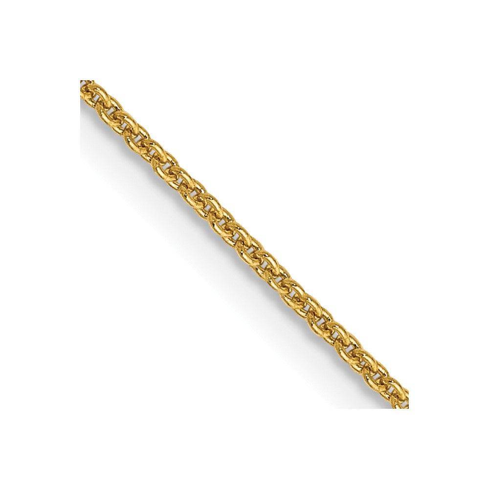 14k .9mm Cable with Lobster Clasp Chain (1.17 grams)