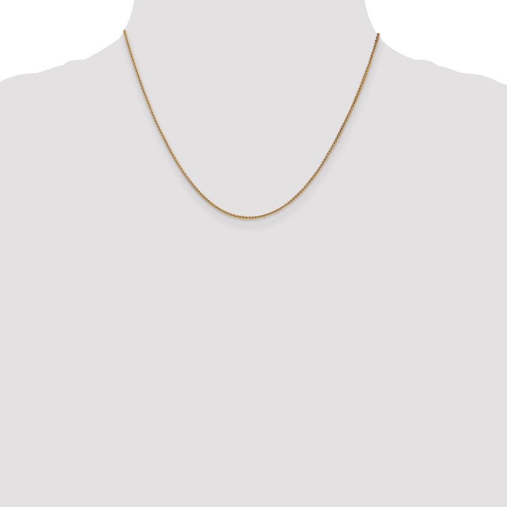 14k 1.25mm Spiga Chain (2.53 grams)