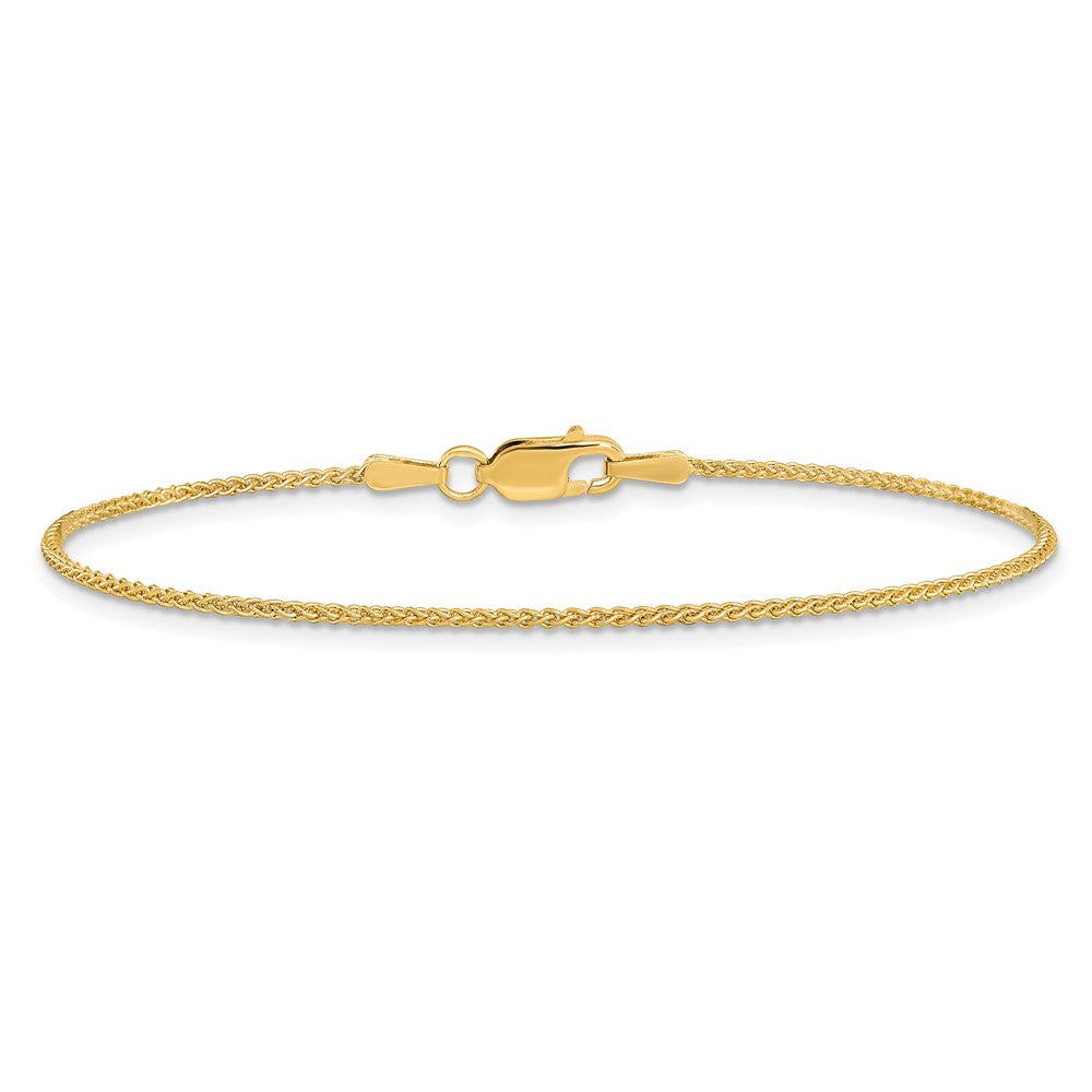 14k 1.25mm Spiga Chain Bracelet (1.45 grams)