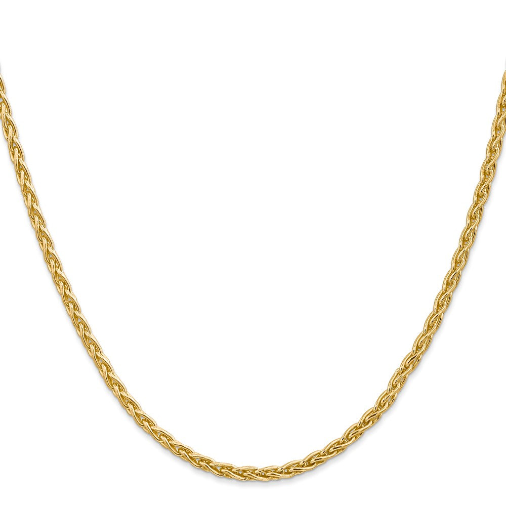 14k 3mm Parisian Wheat Chain (15.14 grams)
