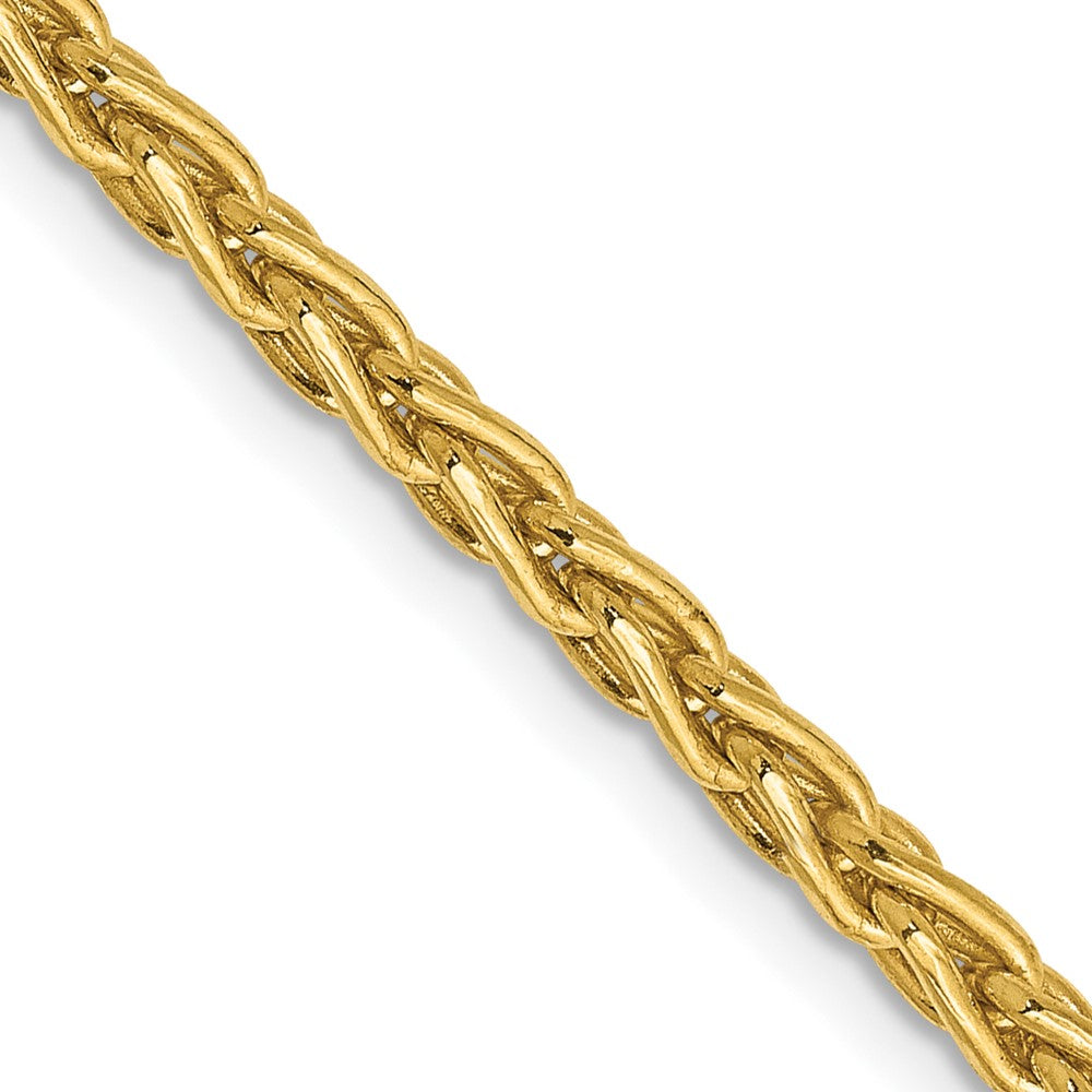 14k 3mm Parisian Wheat Chain (15.14 grams)