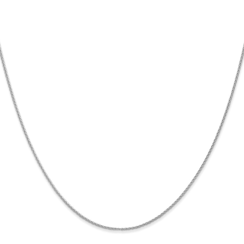 14k WG 1mm Parisian Wheat Chain (1.62 grams)