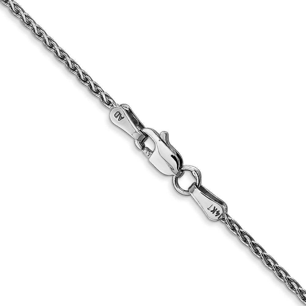 14k WG 1.5mm Parisian Wheat Chain (3.69 grams)
