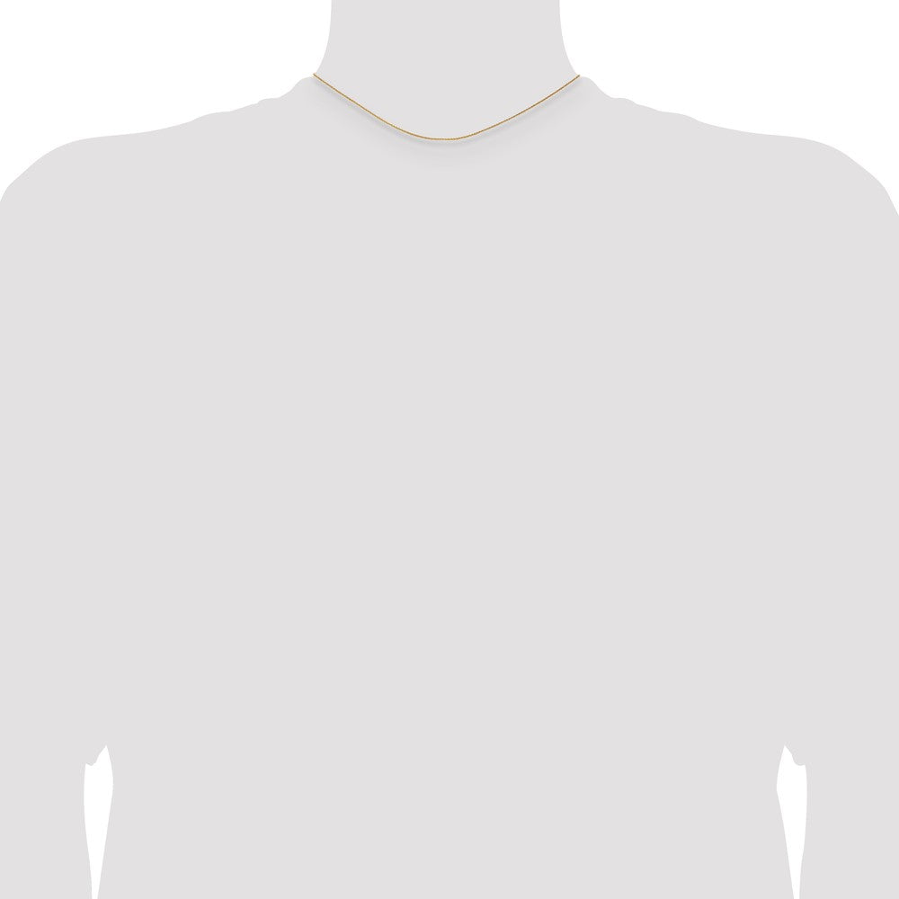 14k 1mm Parisian Wheat Chain (1.60 grams)