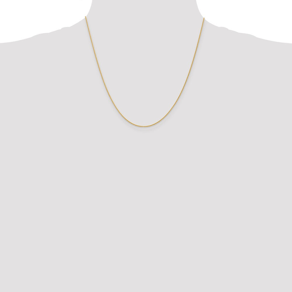 14k 1mm Parisian Wheat Chain (1.60 grams)