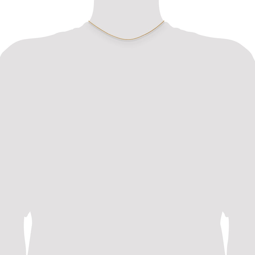 14k 1.2mm Parisian Wheat Chain (2.45 grams)