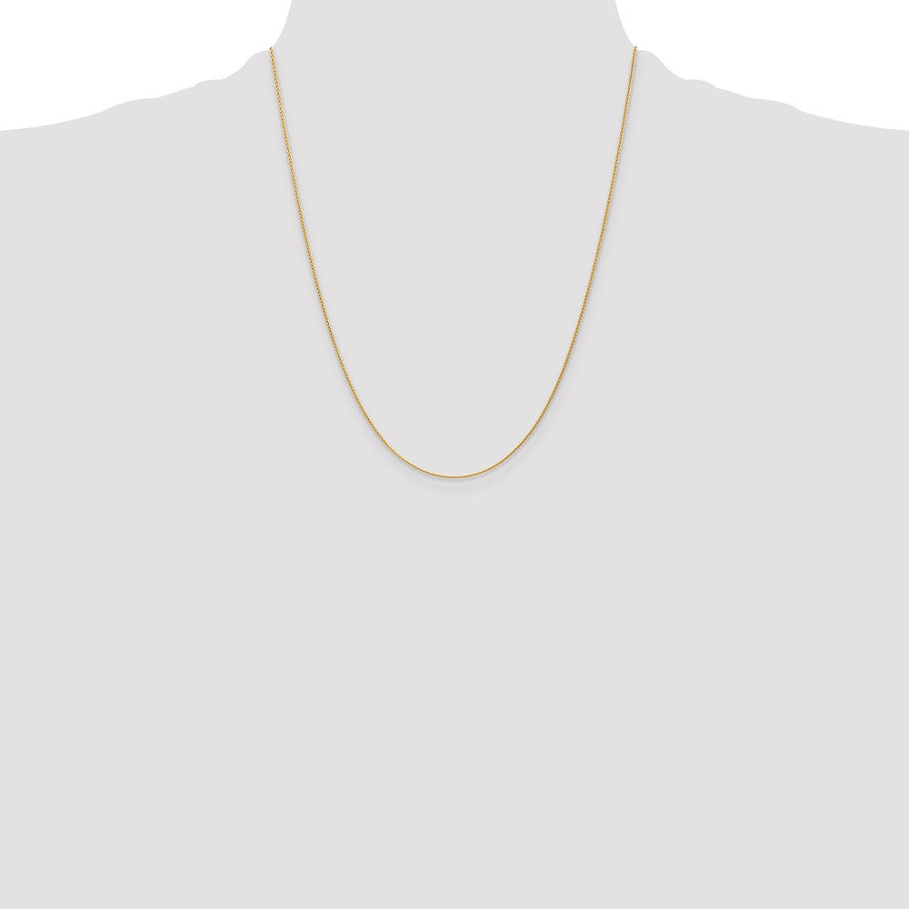 14k 1.2mm Parisian Wheat Chain (2.45 grams)