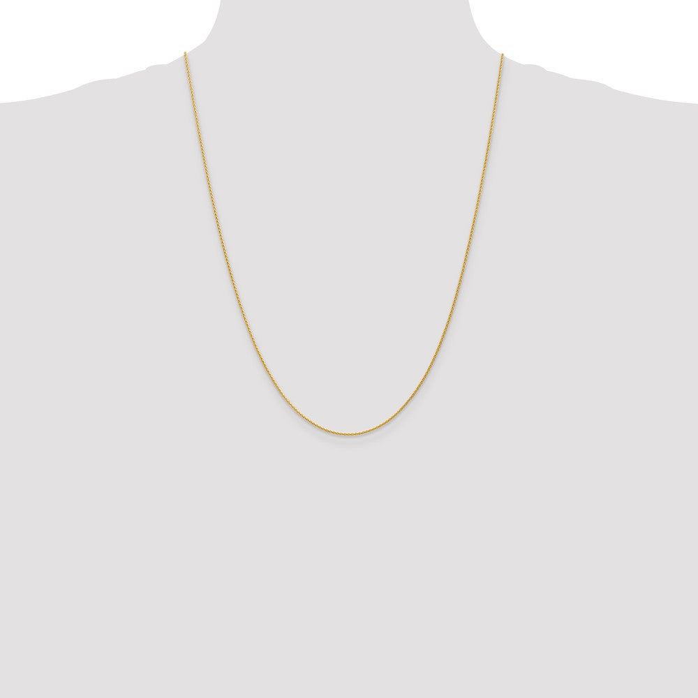 14k 1.2mm Parisian Wheat Chain (2.45 grams)