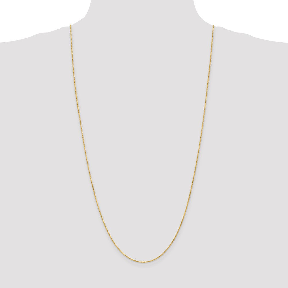 14k 1.2mm Parisian Wheat Chain (2.45 grams)